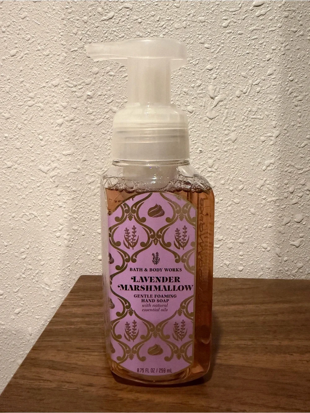 Bath & Body Works Lavender Marshmallow Gentle Foaming Hand Soap